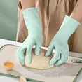 thumbnail image 4 of Disposable Dishwashing Gloves | Food Grade Nitrile Rubber | Thin & Flexible for Kitchen & Household Cleaning | 9 inch & 12 inch Sizes | 1 Pack, 4 of 4