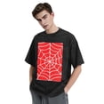 thumbnail image 4 of Spider-Man Men's Vintage Washed Drop Shoulder Short Sleeve T-Shirt, 4 of 7