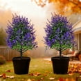 thumbnail image 5 of Yakvarog 17 Inch Spring Artificial Ferns for Outdoors with Ground Stake, Realistic Fake Ferns for Outdoor Planter, Large Fake Fern Artificial Plants Porch Patio Garden Decor, 5 of 6