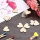 thumbnail image 2 of 100pcs 5cm Wood Heart Cutouts Wooden Heart Slices Wooden Tree Pieces Decoration Blank DIY Crafts, 2 of 2
