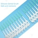 thumbnail image 5 of Qarigey Cepillo Interdental ligero ergonómico ortodoncia cepillo de de silicona eficiente hilo para viajes senderismo cuidado de los oídos, 5 of 6