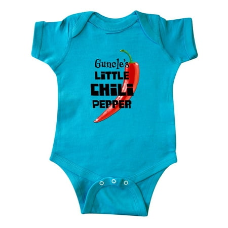 

Inktastic Guncle s Little Chili Pepper Gift Baby Boy or Baby Girl Bodysuit