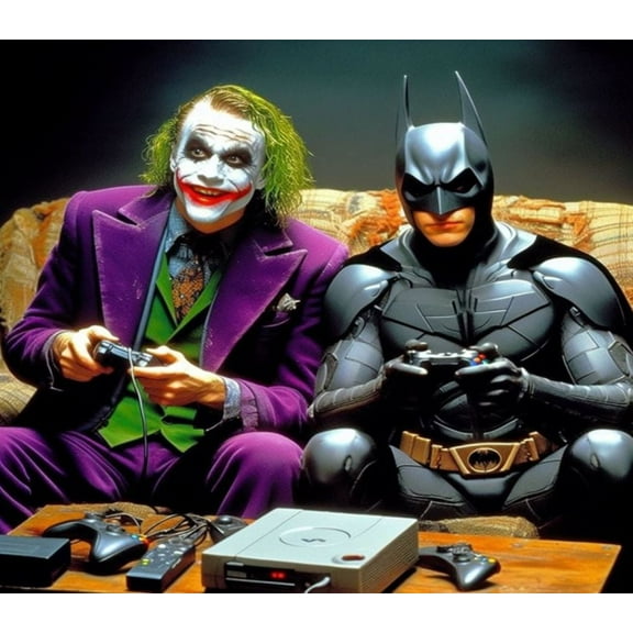 Batman Diamond Painting Kits for Adults, Diamond Art Kits for Adults, Gem Art Kits for Adults for Gift Home Wall Decor 16x12inch