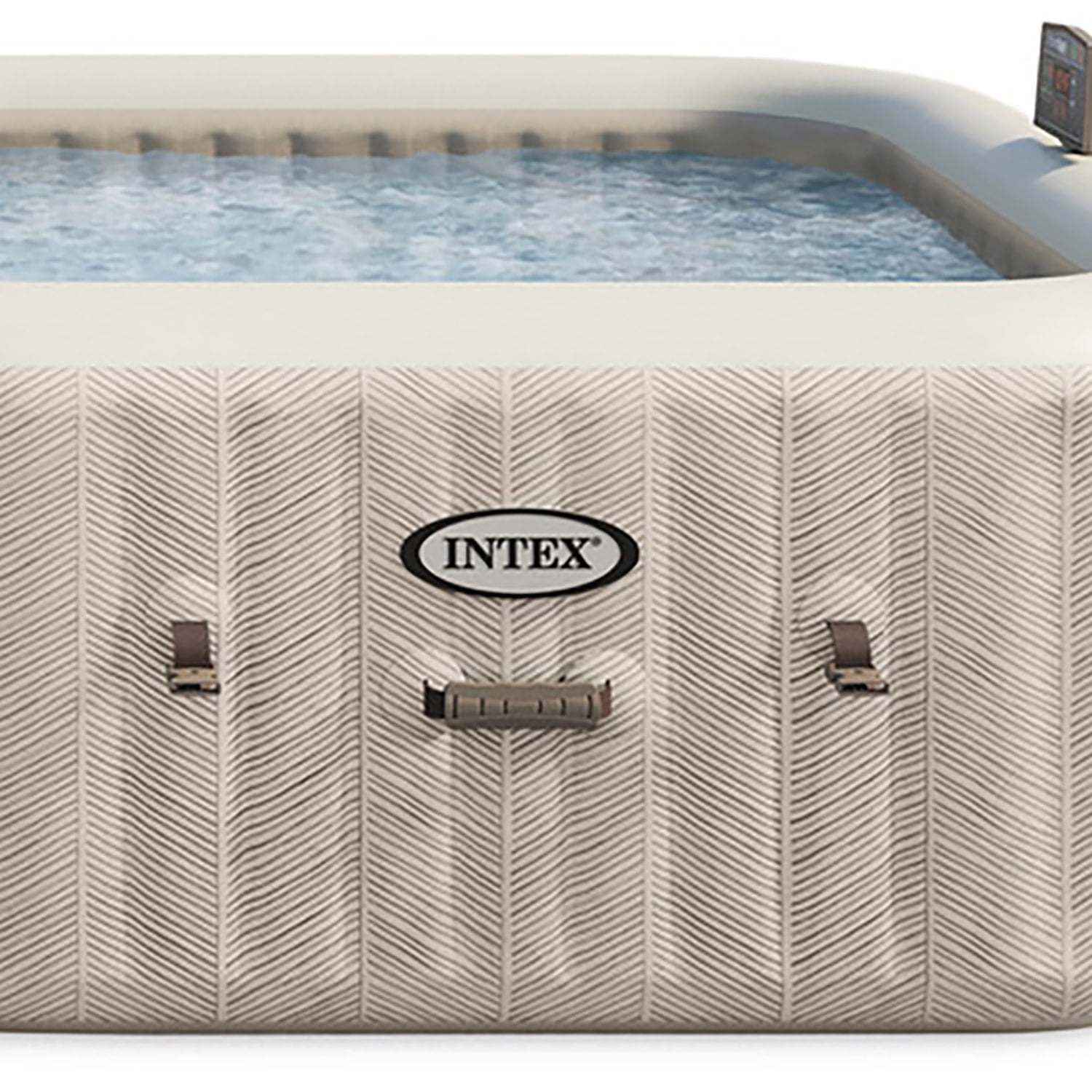 Intex: PureSpa: Chevron Deluxe Inflatable Hot Tub Seychelles Ubuy