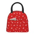 thumbnail image 1 of Balery Christmas Bolsa de Almuerzo para Mujeres, Caja de Almuerzo, Bolsa de Almuerzo Pequeña Impermeable, Tote de Almuerzo Reutilizable con Gran Capacidad, 1 of 6