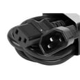 thumbnail image 3 of (10) ADJ ECCOM-15 Black 15FT 16 Gauge IEC-Male-to-IEC-Female Power Link Cables, 3 of 4