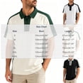 thumbnail image 2 of Rrxhxhs Golf Shirts for Men Color Block Collared Quarter Zip Short Sleeve Breathable Casual Athletic Tops,XL, 2 of 6