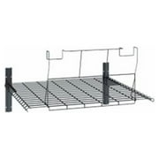Suncast Loft Metal Shelf-Ceiling Storage Kit for Suncast Everett Sheds, Black