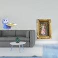 thumbnail image 2 of Bandeja Moderna De Resina Con Escultura De Gato Y Soporte Para Marco De Fotos Para Mesa De Comedor, Armario, Estante, Joyería, Aperitivos, Escritorio, Mesa, Exhibición De Pared., 2 of 8