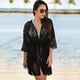 thumbnail image 1 of Nuevas Mujeres Kimono Cardigan Sólido Frente Abierto Boho Ropa de Abrigo Suelta Bikini de Playa MABOTO Cárdigan, 1 of 7