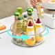 thumbnail image 1 of Organizador de cocina con plato giratorio para armario, cosméticos, despensa, refrigerador, encimera, organizador giratorio para especias, condimentos y repostería., 1 of 5