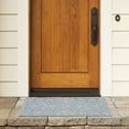thumbnail image 4 of SAFAVIEH Courtyard Nina Floral Indoor/Outdoor Area Rug, Aqua/Grey, 4' x 5'7", 4 of 11