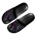 thumbnail image 2 of Psesaysky Spider Web Printed Slide Sandals for Men Big Boys Summer Convenient Sandals for Beach Swimming Pool Size 5-14, 2 of 4