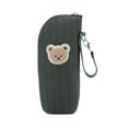 thumbnail image 1 of Bolsa térmica para biberones con diseño gráfico de oso, portátil, para guardar leche materna, con control de temperatura y organizador para guardería., 1 of 8