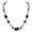 NK_10686_Black, variant on Bocar Crystal Beaded Collar Necklace for Women Fashion Handmade Bib Costume Jewelry Gift(NK_10686_Champagne)