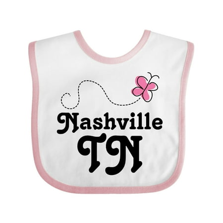 

Inktastic Nashville Gift Baby Girl Bib