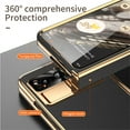 thumbnail image 3 of SaniMore PU Leather Case for Google Pixel Fold 7.6" 2023, Hinge Protection & Tempered Glass Screen Protector Full Body Shockproof Anti-fall Wear-resistant Folding Cover, Black, 3 of 8