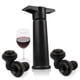 thumbnail image 5 of con 4 tapones de vacío, tapón de vino, conservador de vino, sellador de botellas reutilizable que mantiene el vino fresco, regalo ideal para accesorios de vino (bomba de vino + 4 tapones) XianweiShao 9024715970169, 5 of 5