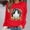 Red, variant on Plcasen Halloween Ghost Sweatshirt Womens Cute Ghost Cat Graphic Pullover Tops Spooky Season Shirt Casual Shirt