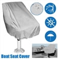 thumbnail image 4 of 6X Boat Seat Cover, Outdoor Waterproof Pontoon Captain Boat Bench Chair Seat Cover, Chair Protective Covers, 4 of 4