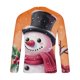 thumbnail image 5 of Blusas y camisas de manga larga y cuello redondo para hombre, informales, a la moda, con estampado navideño, cuello redondo, blusas de licra de manga larga para hombre., 5 of 5