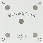 Lacis Card Weaving Cards, 25-Pack