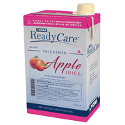 Lyons ReadyCare Thickened Apple Juice for Dysphagia & Swallowing Difficulty - Nectar Consistency, Level 2 Mildly Thick - 46 fl oz (6 Pack)