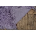 thumbnail image 3 of Linon New Flokati 1400 gram Area Rug Collection, Pastel Violet, 2.4' x 4.3', 3 of 5