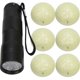 thumbnail image 4 of Pelotas Fluorescentes De Golf, Pelota De Práctica De Golf Fluorescente Firme Y Confiable Para Entretenimiento Para Jugar Al Golf ANGGREK Otros, 4 of 8