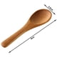 thumbnail image 2 of 250 Piezas Cucharas Pequeñas de Madera Mini Cucharas Naturales Cucharadita de Miel de Madera Condimentos de Cocina Cucharas para Cocina (Marrón ), 2 of 5