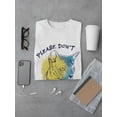 thumbnail image 3 of Please Dont Talk To Me Cat T-Shirt Men -Smartprints Designs, Male x-Large, 3 of 4
