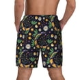 thumbnail image 4 of Fotbe Snake And Flower Men’s Swim Trunks Quick Dry Swim Shorts Board Shorts with Mesh Lining-Large, 4 of 9
