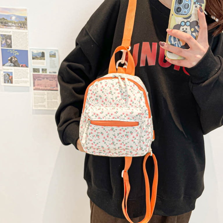 KGOTA Floral Mini Backpack Small Backpack Purse Travel  display picture 3