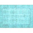 thumbnail image 1 of Ahgly Company Indoor Rectangle Persian Light Blue Traditional Area Rugs, 3' x 5', 1 of 4
