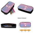 thumbnail image 3 of Kuiaobaty Axolotl Cherry Blossom Print Backpack for Boys Girls, Preschool Elementary School Bag 3Pcs Backpack Set with Lunch Box Pencil Case, Lightweight Shoulder Bag Casual Daypack for Kids, 3 of 6