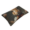 thumbnail image 2 of Fotbe Palatial Style Flower Rabbit Pillow Cases - Envelope Closure - Luxury, Extra Soft, Cooling Pillow Covers - Wrinkle, Fade, Stain Resistant-14"x20", 2 of 8