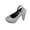 Silver, variant on Quaouag Womens Mary Jane Heels Sequins Chunky Pumps Comfortable Block Heel Dress Shoes for Work Office Wedding Dancing