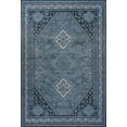 thumbnail image 2 of JONATHAN Y WASHABLE 3 x 5 Area Rug, Dalyan Geometric Medallions - Blue/Gray, WSH101C-3, 2 of 9
