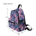 thumbnail image 3 of FORMRS Kids School Backpack with Front Zippered Pocket 12" Student Travel Daypack, Watercolor Pink Marble Pattern, 3 of 6