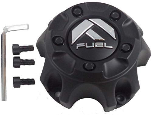 Fuel Matte Black Wheel Center Caps Set of One (1) 1003-27MB