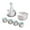 white, variant on yotijay Ceramic Sake Set Cups with Warmer 4 Cups Sake Drink for Gift Home Restaurant white