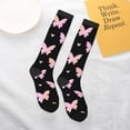 thumbnail image 4 of Daiia Sports Socks Gradient Butterfly Printed Novelty Crew Socks for Men Women Knee High Socks Cotton Socks Soft & Breathable Support Unisex Socks, 4 of 9