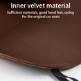 thumbnail image 6 of Yonrjhukm Car Rear Seat Protector Pad, Synthetic Leather Kick Pad with Storage Bag, Watertight and Scratch Proof, Easy to Install Back Seat Cover for Kids and Passengers, 6 of 8