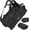 Black, variant on ZJQYDS 45/80/100L Carry-On Rolling Duffel Bag with Wheels, Medium Durable Travel Duffle w/Toiletry Bag, Packable, Foldable with Shoulder Straps- Use as Luggage or Backpack, Men/Women (Black)
