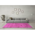 thumbnail image 3 of Ahgly Company Indoor Rectangle Abstract Purple Modern Area Rugs, 6' x 9', 3 of 4