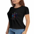 thumbnail image 3 of Signetis Unisex Festive Holiday Sled - Christmas Graphic Tee, Black, 3 of 9