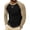 A141 Black, variant on Xdegoge Mens Raglan Long Sleeve Baseball T Shirt Color Block Crewneck V Stitch Detail Casual Vintage Fall Athletic Workout Active Daily Pullover Tops Tees Shirts
