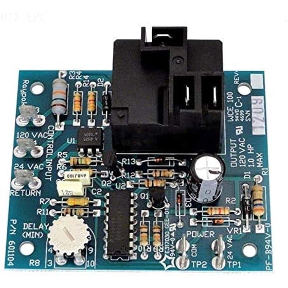 Raypak 004675F Economaster Relay/Circuit Board Replacement