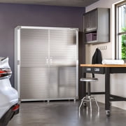 Seville Classics UltraHD® Steel Storage Cabinet, 60 W x 24 D x 72 H, Granite