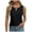 L-161Black562, variant on Women Tank Top Summer Simple Stylish Relaxed Fit Crew Neck Camisole Casual Soft Comfortable Vest Top For Ladies Everyday Wear And Layering,White,M